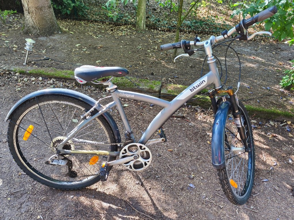 Fiets, Frein sur jante, 26 pouces ou plus, Frein à main, 6twin