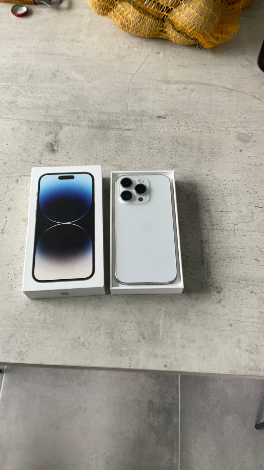 Iphone 14pro - wit, Telecommunicatie, Mobiele telefoons | Apple iPhone, 83 %, Wit, Zonder simlock, Zonder abonnement