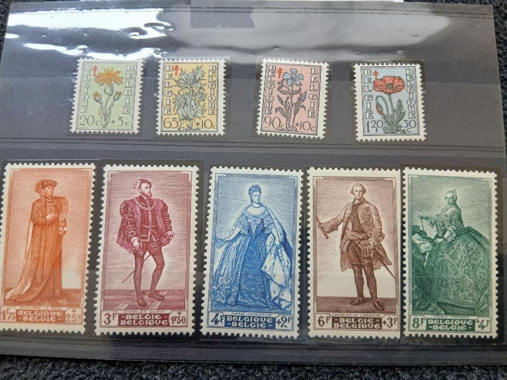 Timbres Belgique, Avec timbre, Enlèvement ou Envoi, Non oblitéré, Non oblitéré