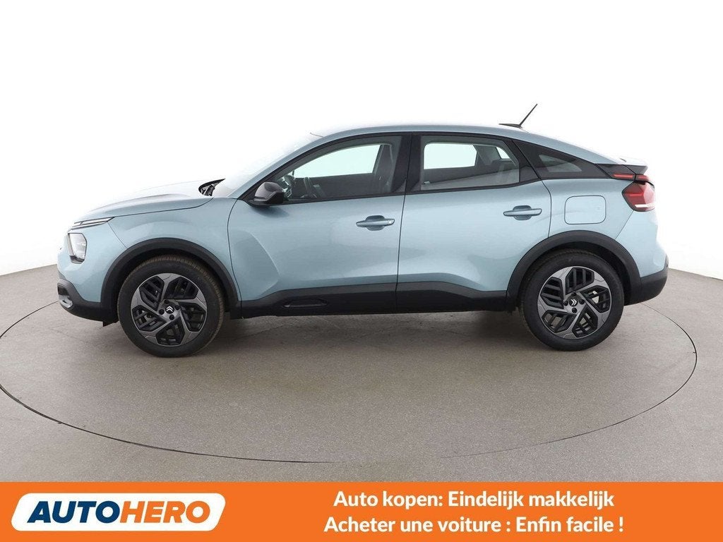 Citroën C4 1.2 PureTech Plus (bj 2024, automaat), Auto's, Citroën, Gebruikt, Euro 6, 1199 cc, Blauw