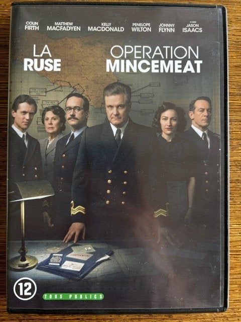 La Ruse ("Opération Mincemeat"), À partir de 6 ans, Enlèvement, Comme neuf, Historique ou Film en costumes