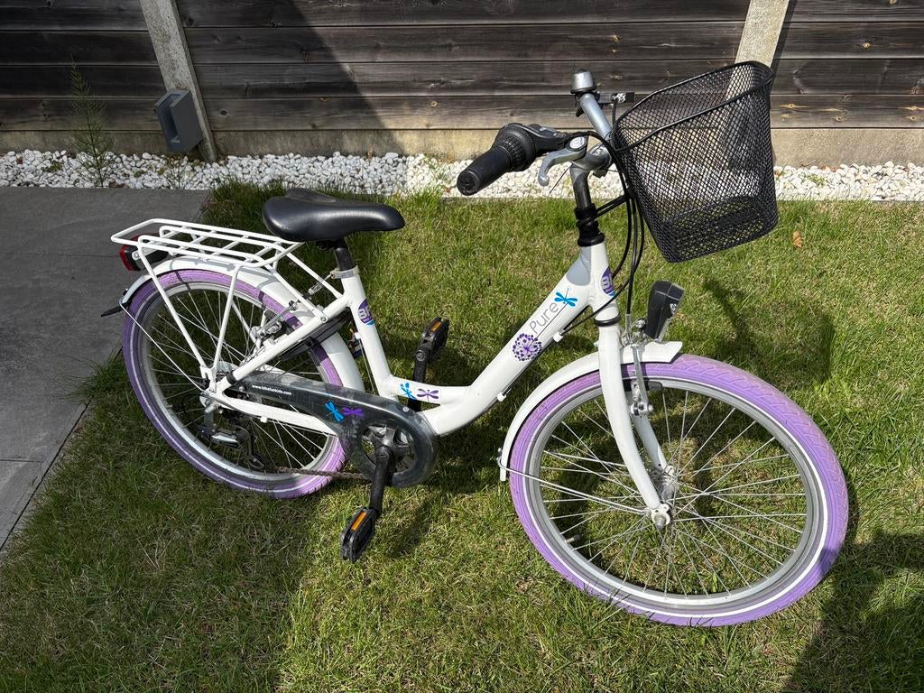 Granville meisjes fiets 20 Inch, Fietsen en Brommers, Ophalen, Gebruikt, Velgrem, Versnellingen