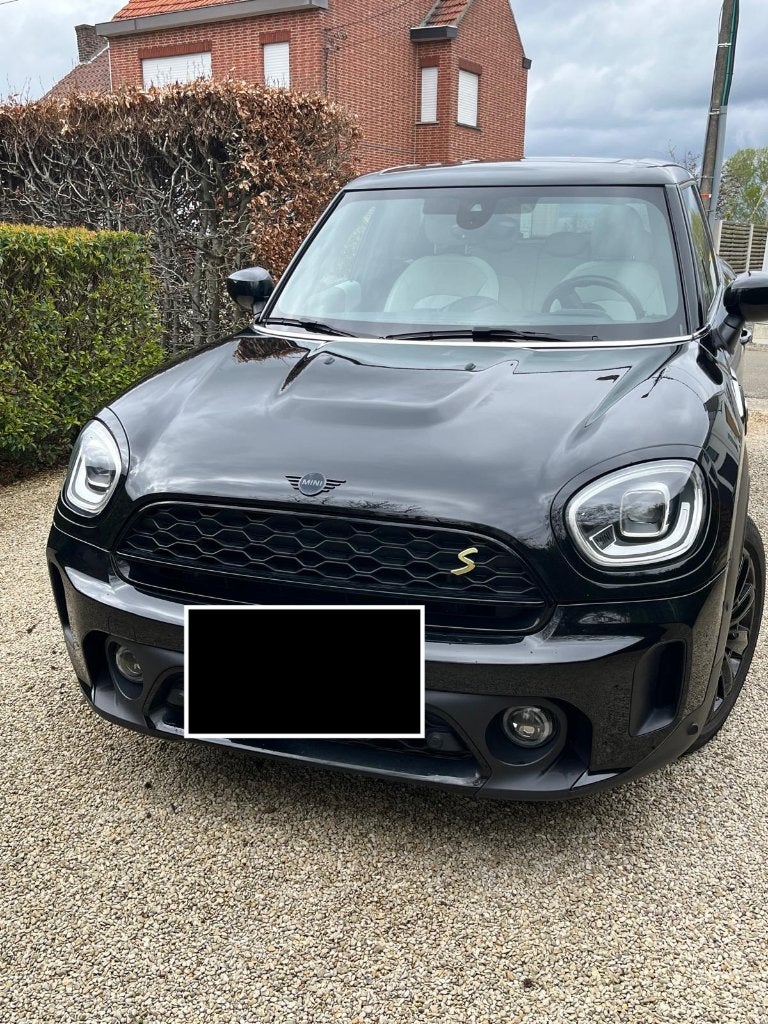 Mini Cooper Countryman, Auto's, Automaat, Zwart, Zwart, Leder