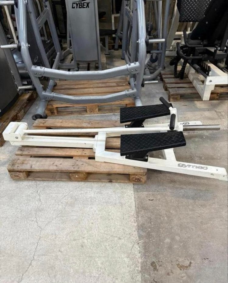 Gym 80 T bar row / tbar row / plate loaded, Enlèvement, Utilisé, Bras, Autres types