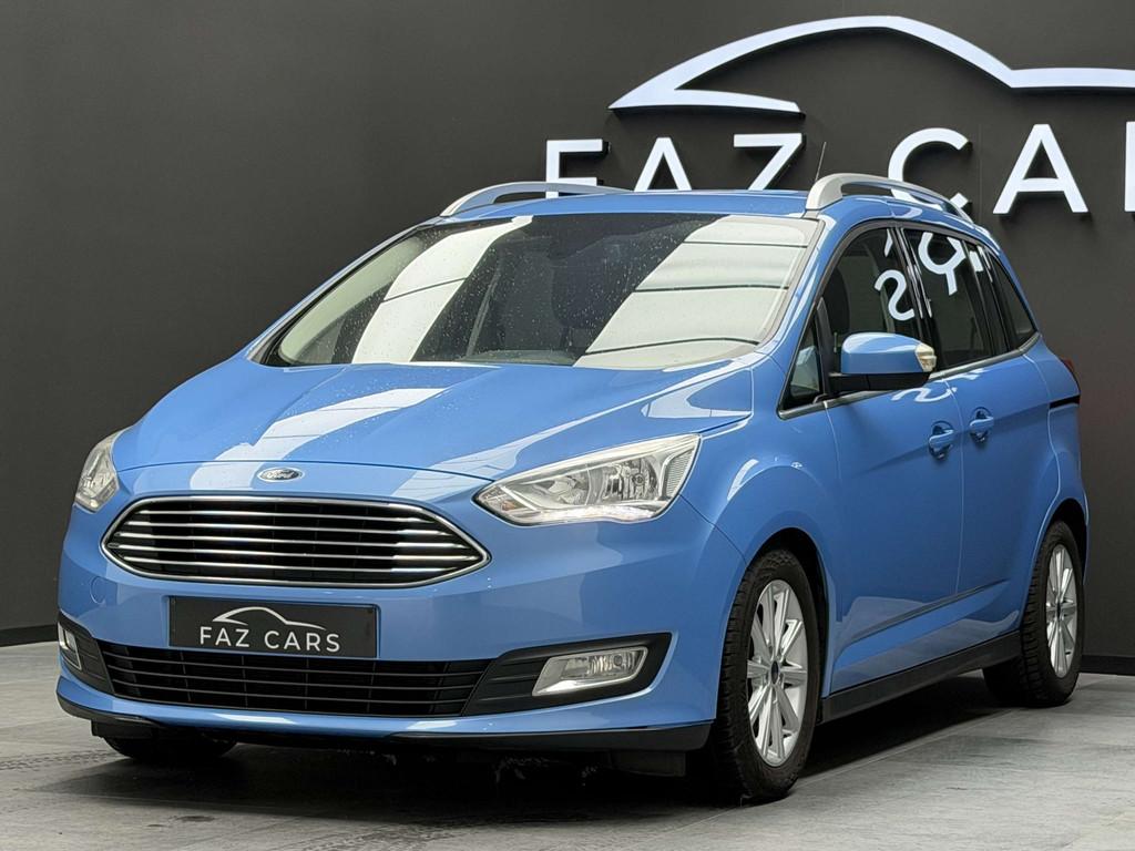 Ford Grand C-Max 1.5 EcoBoost Titanium * 1ER PROP + GPS + GA, 144 g/km, Achat, Entreprise, Boîte manuelle