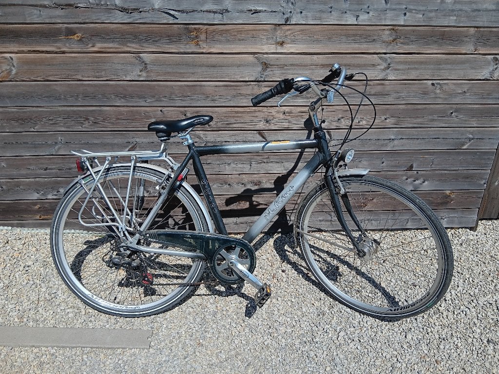 Herenfiets M. Kint 28 inch (stadsfiets), Fietsen en Brommers, Gebruikt, Velgrem, Versnellingen, 53 tot 57 cm