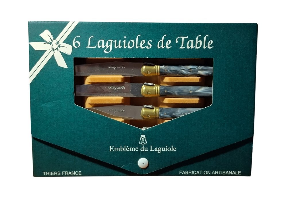 6 couteaux Laguioles de table vintage NEUF, Enlèvement