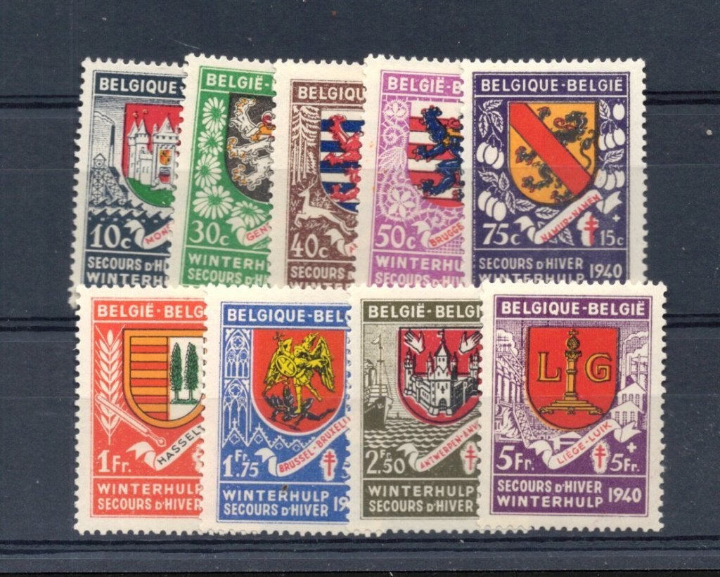 België 538/46  MNH XX  1940, Verzenden, Postfris, Postfris
