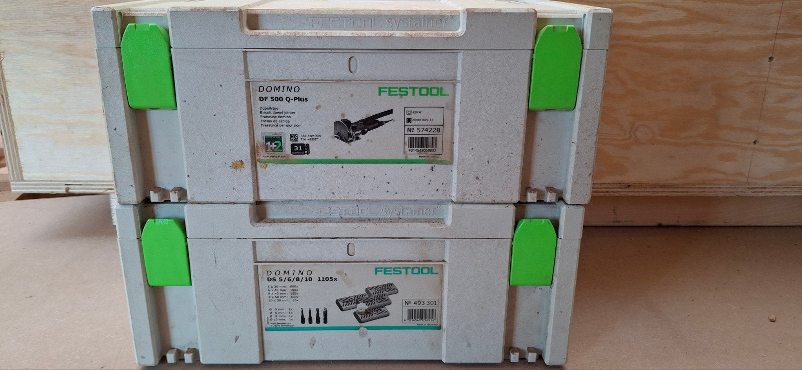 Festool Domino DF 500 q-plus - Domino DS, Ophalen