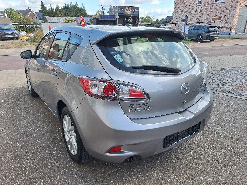 Mazda3 HATCH 1.6L 105 hp Active + auto AC + TT navi 5MT, Auto's, Euro 5, Mistlampen, Zwart, Bedrijf