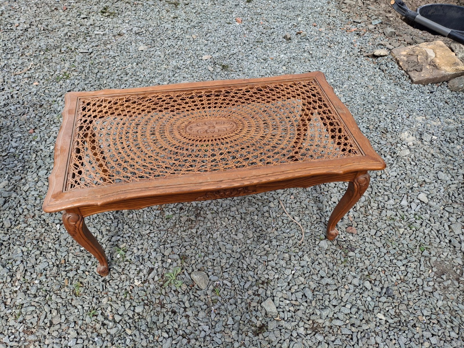 Table basse vintage, Enlèvement