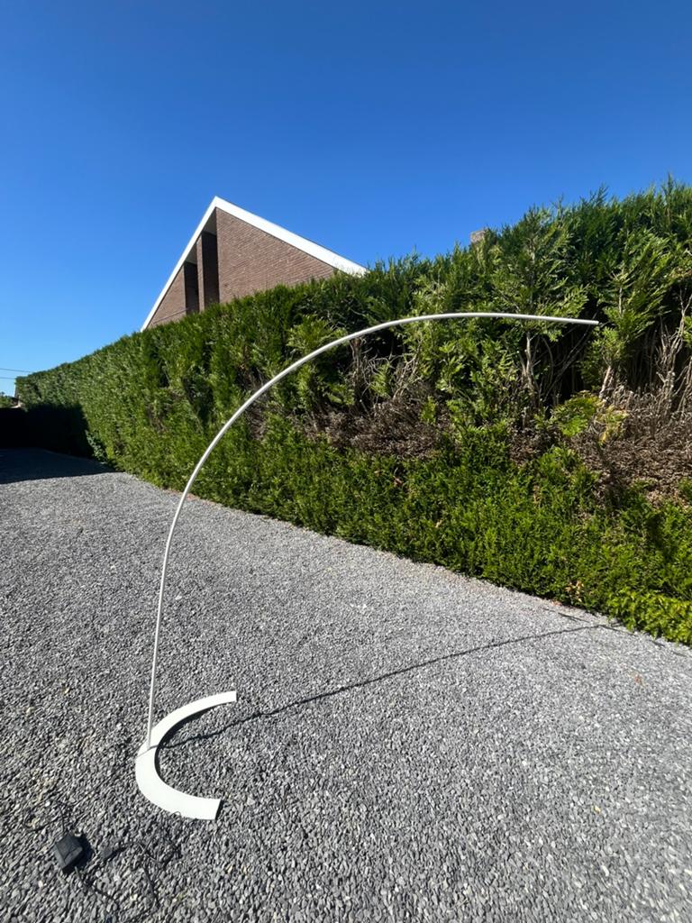 Lampe à arc moderne en métal, Enlèvement, Comme neuf