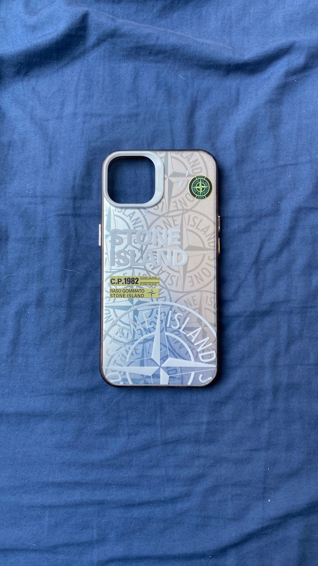 Stone island hoesje, IPhone 14, Hoesje of Tasje, Ophalen of Verzenden, Zo goed als nieuw