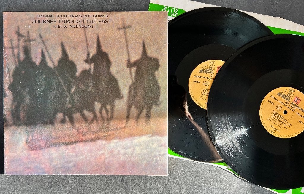 NEIL YOUNG - Journey through the past ( 2LP; NMINT ), Cd's en Dvd's, Dubbel-LP, Ophalen of Verzenden, Zo goed als nieuw, Classic Rock