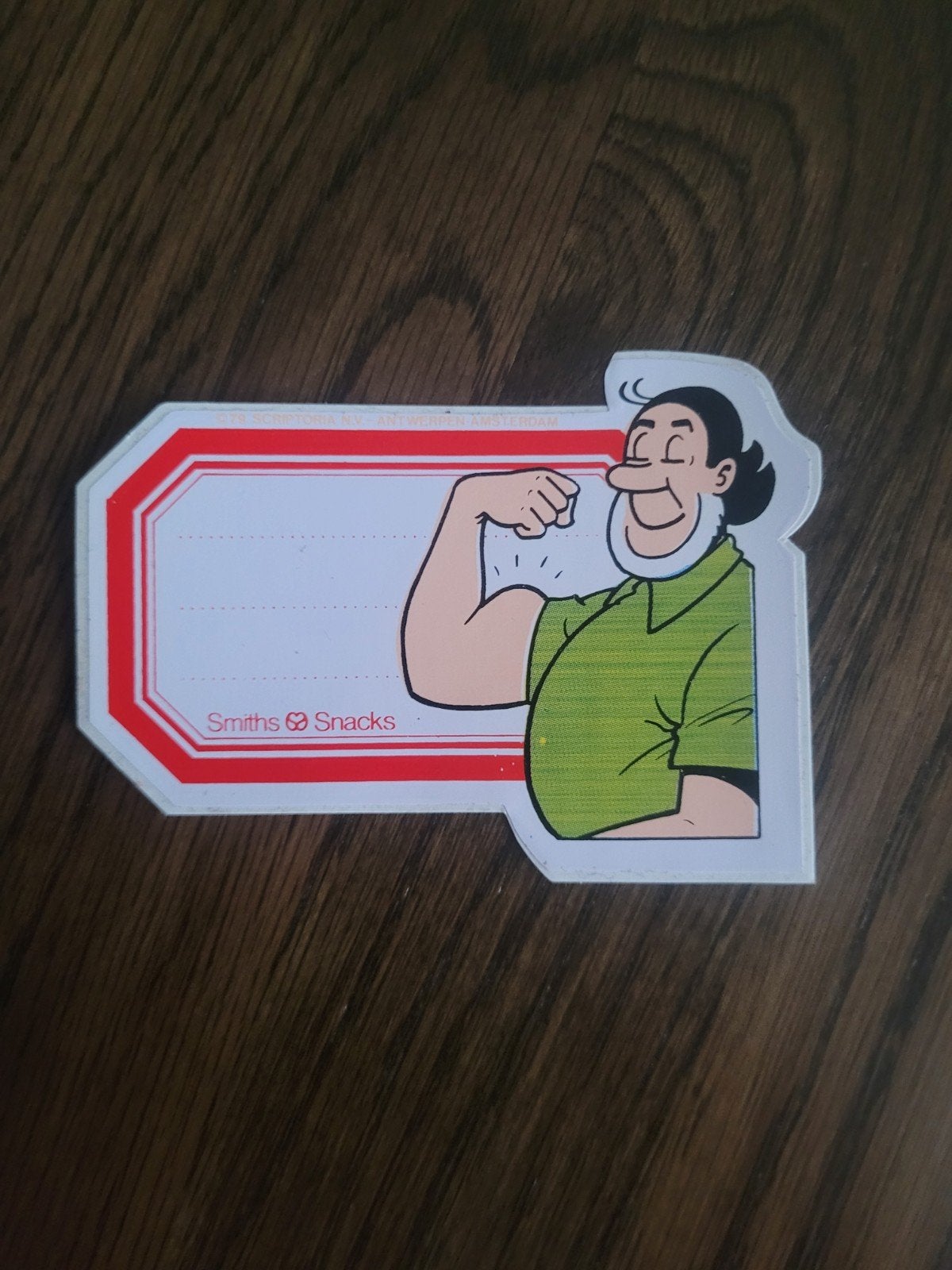 oude sticker suske en wiske, Ophalen of Verzenden