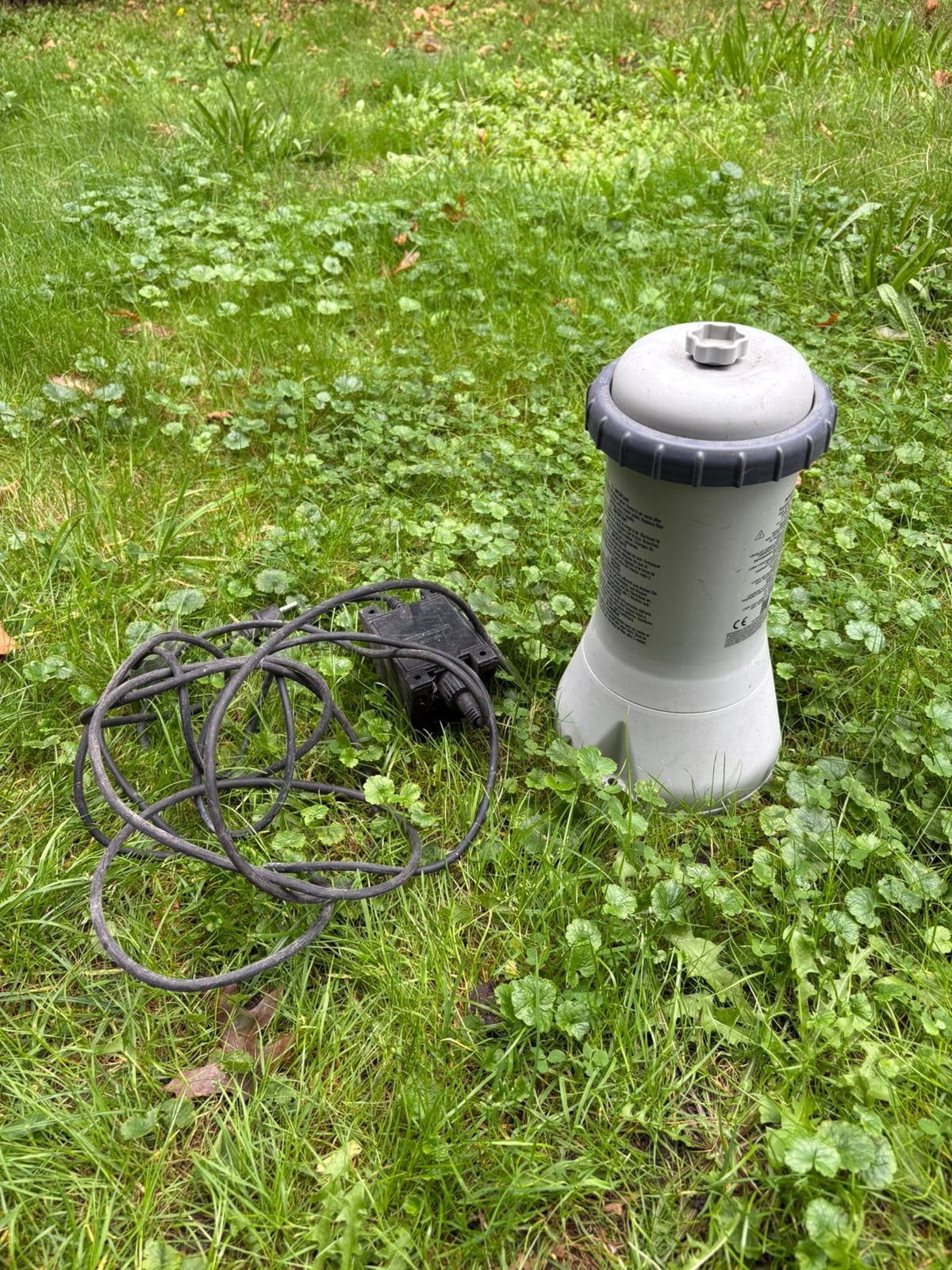 Filter/pomp opzetzwembad, Ophalen, Zo goed als nieuw, Filter
