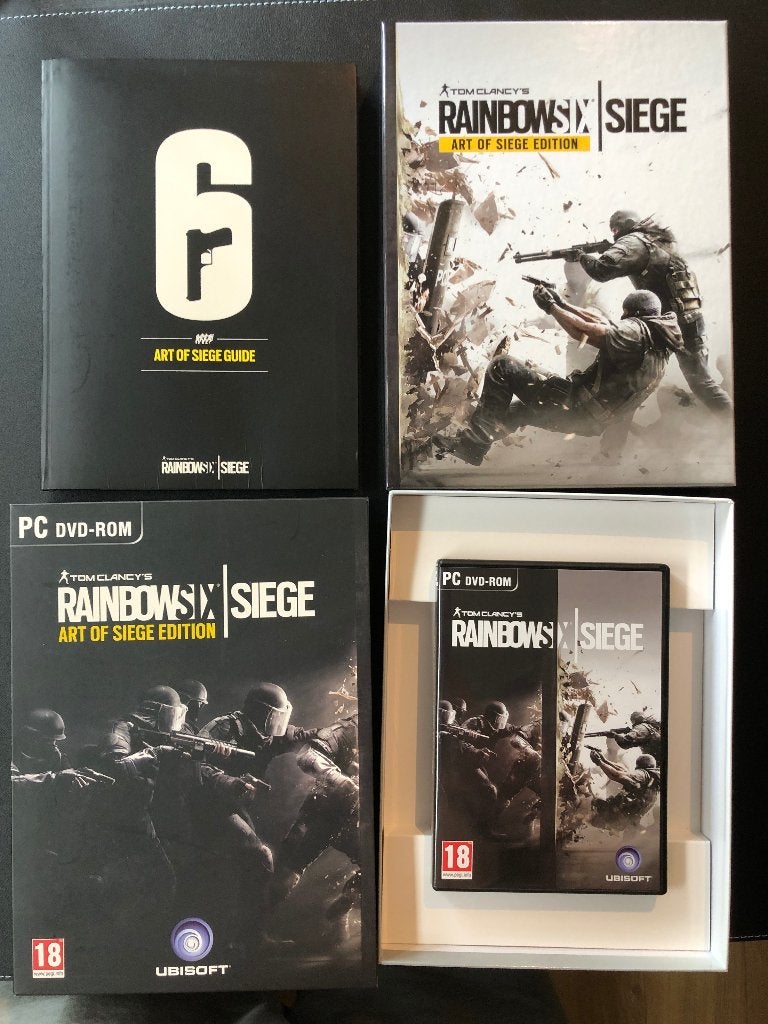Rainbow six siege - Art of Siege edition - PC editie, Games en Spelcomputers, Ophalen