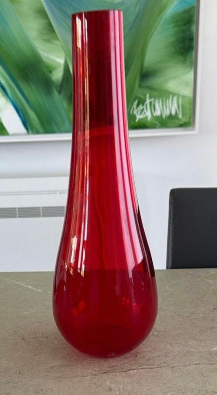 Rood vaasje, Ophalen of Verzenden, Zo goed als nieuw, Rood
