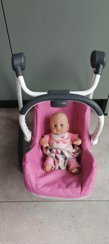 smoby maxi cosy 3 in 1 set poppenstoel, Ophalen, Gebruikt