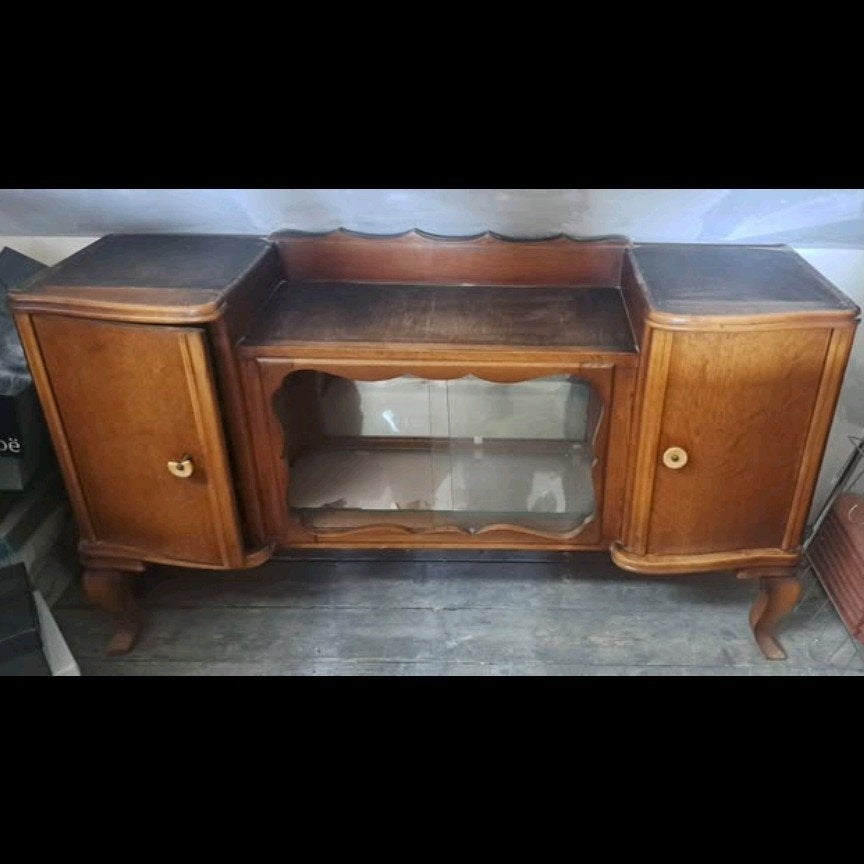 Jolie meuble vitrine 65 cm de haut × 36 cm de large × 120, Maison & Meubles, Enlèvement