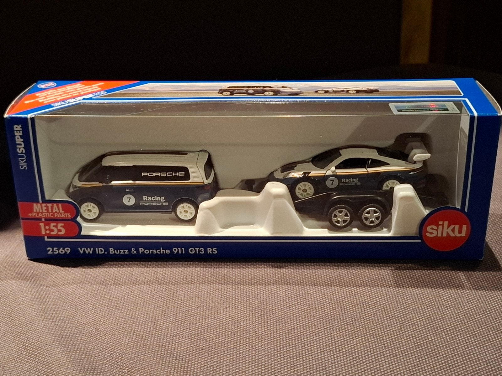 siku vw id buzz ^ porsche 911 GT3 RS, Ophalen of Verzenden, Nieuw, Auto