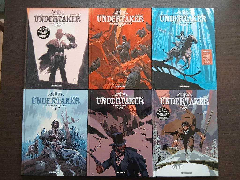 SERIE BD UNDERTAKER ( 6 premiers tomes), Boeken, Stripverhalen, Complete serie of reeks, Ophalen of Verzenden, Gelezen, Ralph Meyer - Dorison