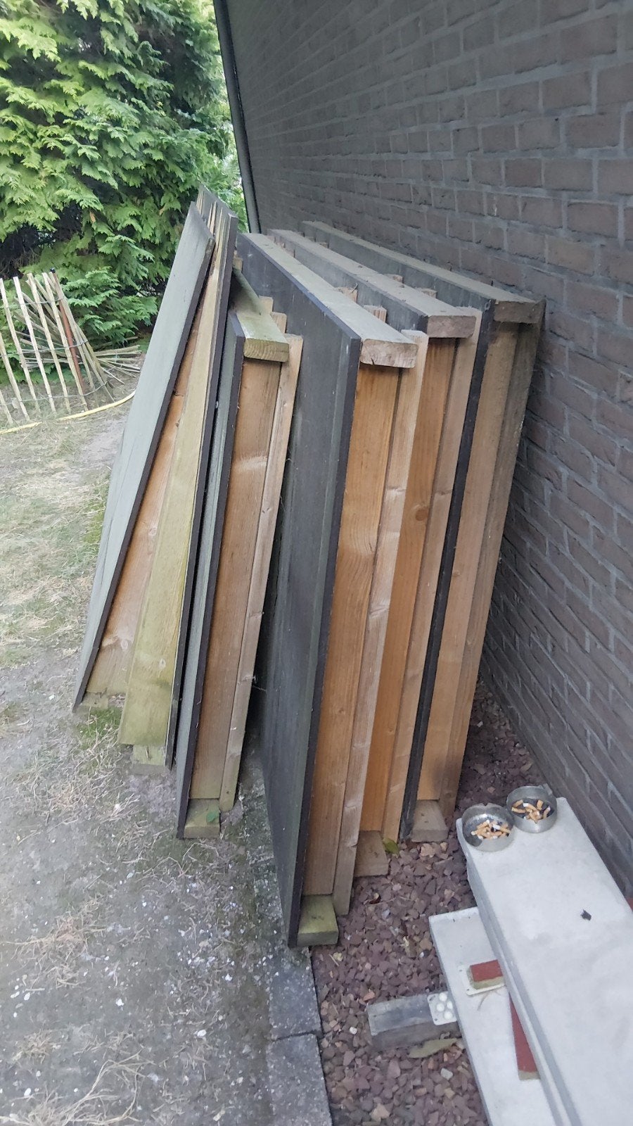Podium elementen, Ophalen