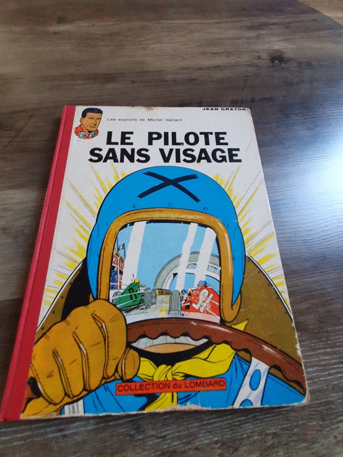 Michel vaillant pilote sans visage EO 1960, Enlèvement ou Envoi