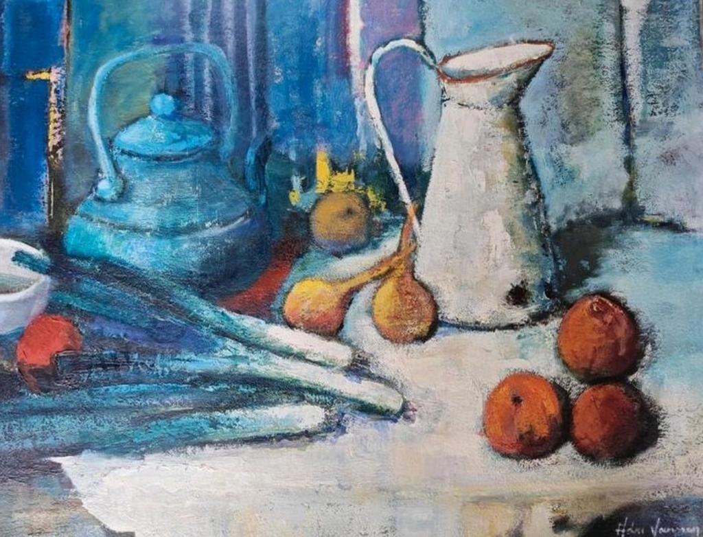 Prachtig olieverf schilderij van Adri Janssen.