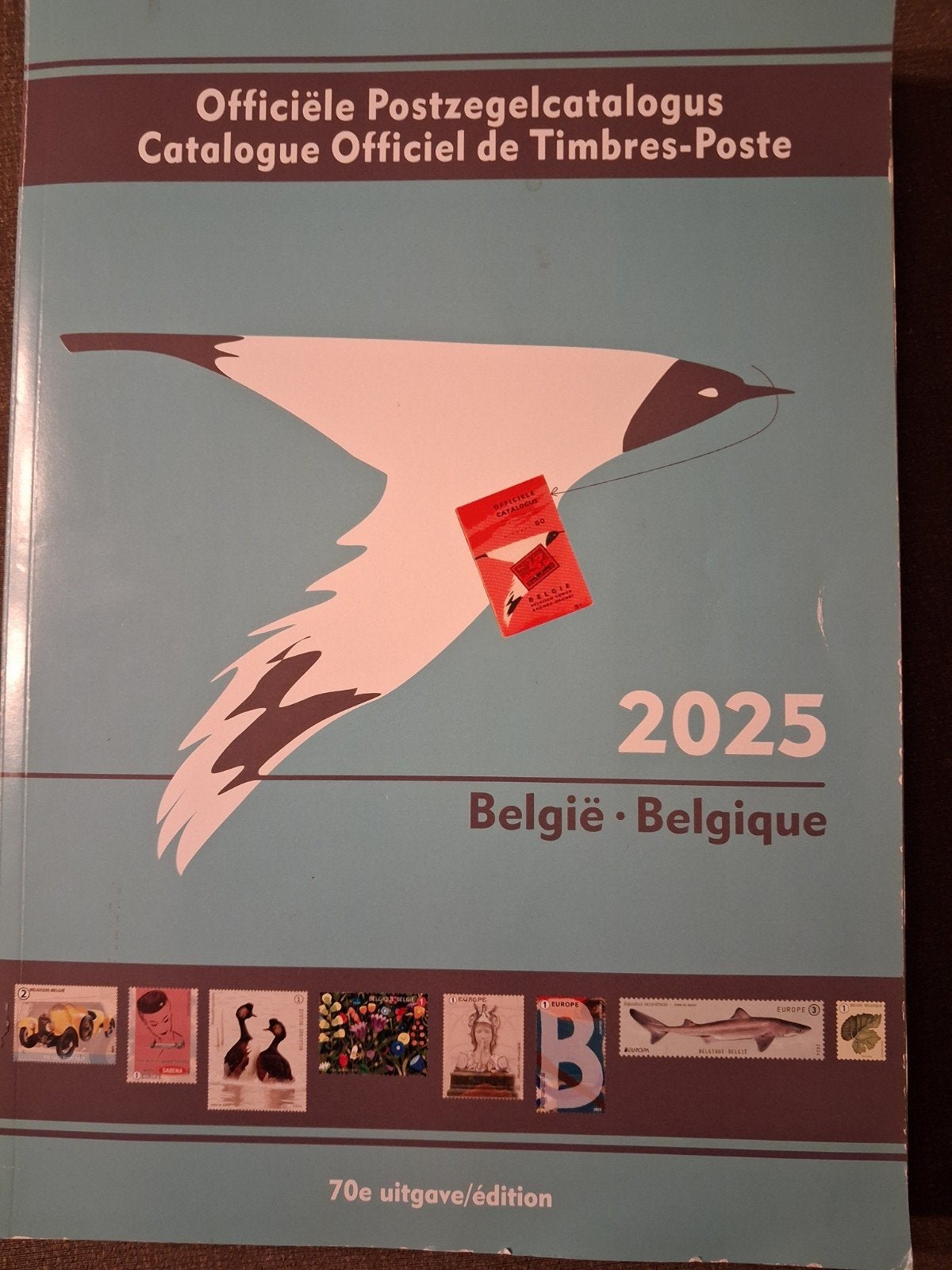 Catalogue officiel belge 2025 « 70 édition/édition » 2e H, Enlèvement ou Envoi, Album pour timbres, Sans timbre