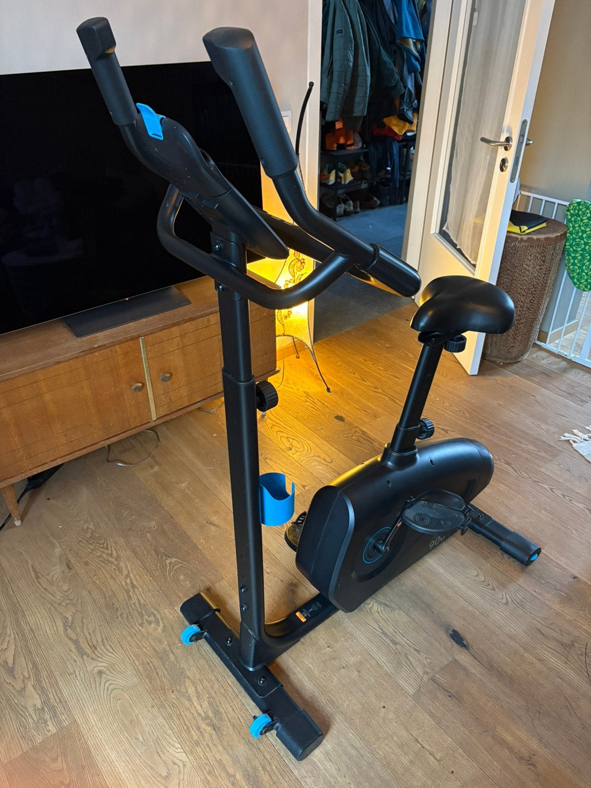 Vélo d’appartement Decathlon auto-alimenté, Enlèvement, Comme neuf