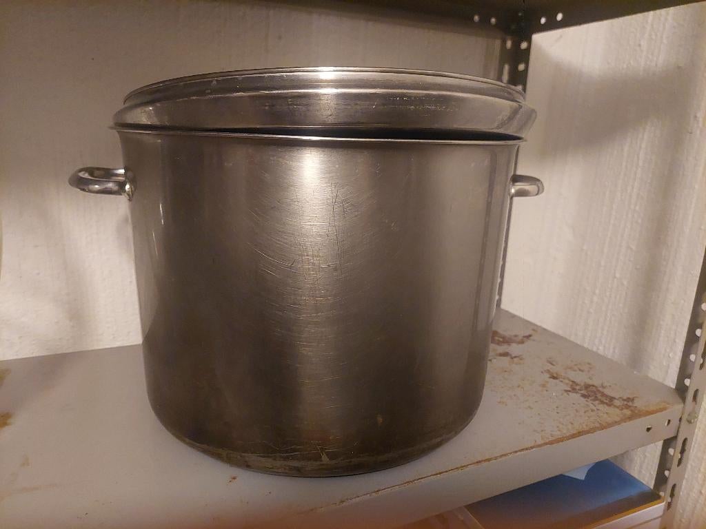 Kooppot inox, Ophalen
