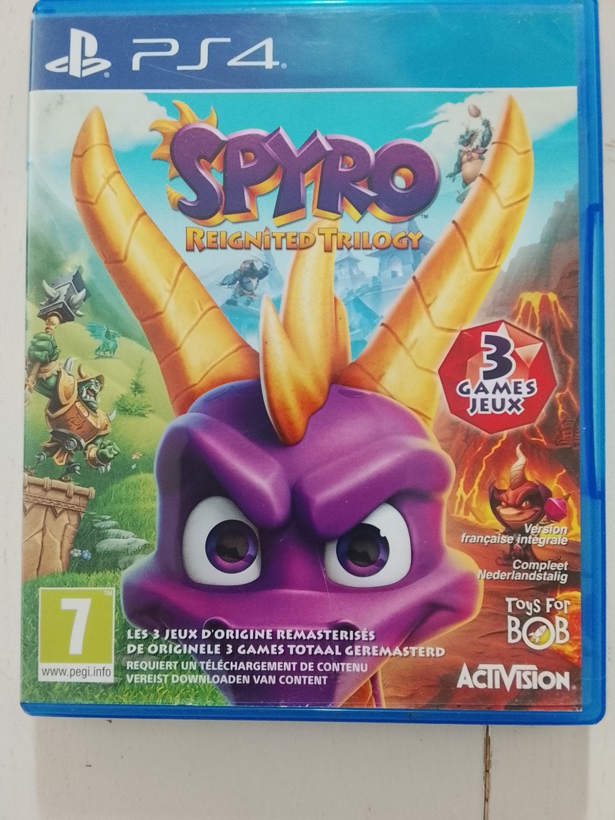 Ps4 Spyro reignited trilogy, Games en Spelcomputers, Ophalen of Verzenden
