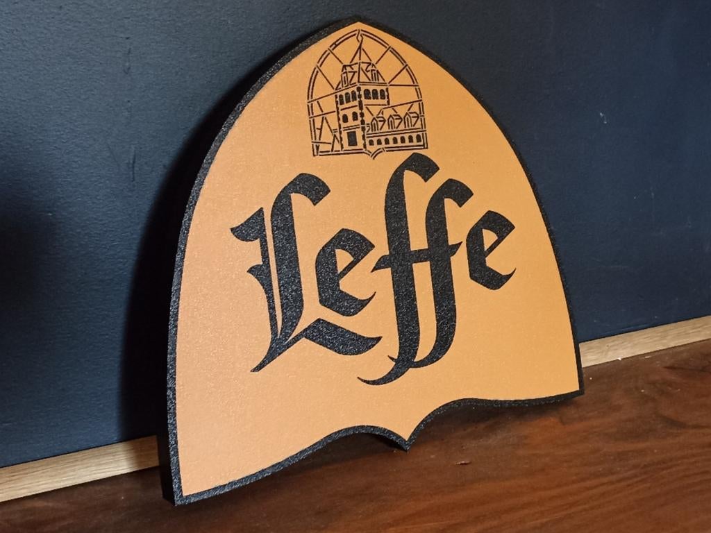 Leffe lichtbak, perfect voor de mancave, bar., Ophalen of Verzenden, Nieuw, Lichtbak of (neon) lamp