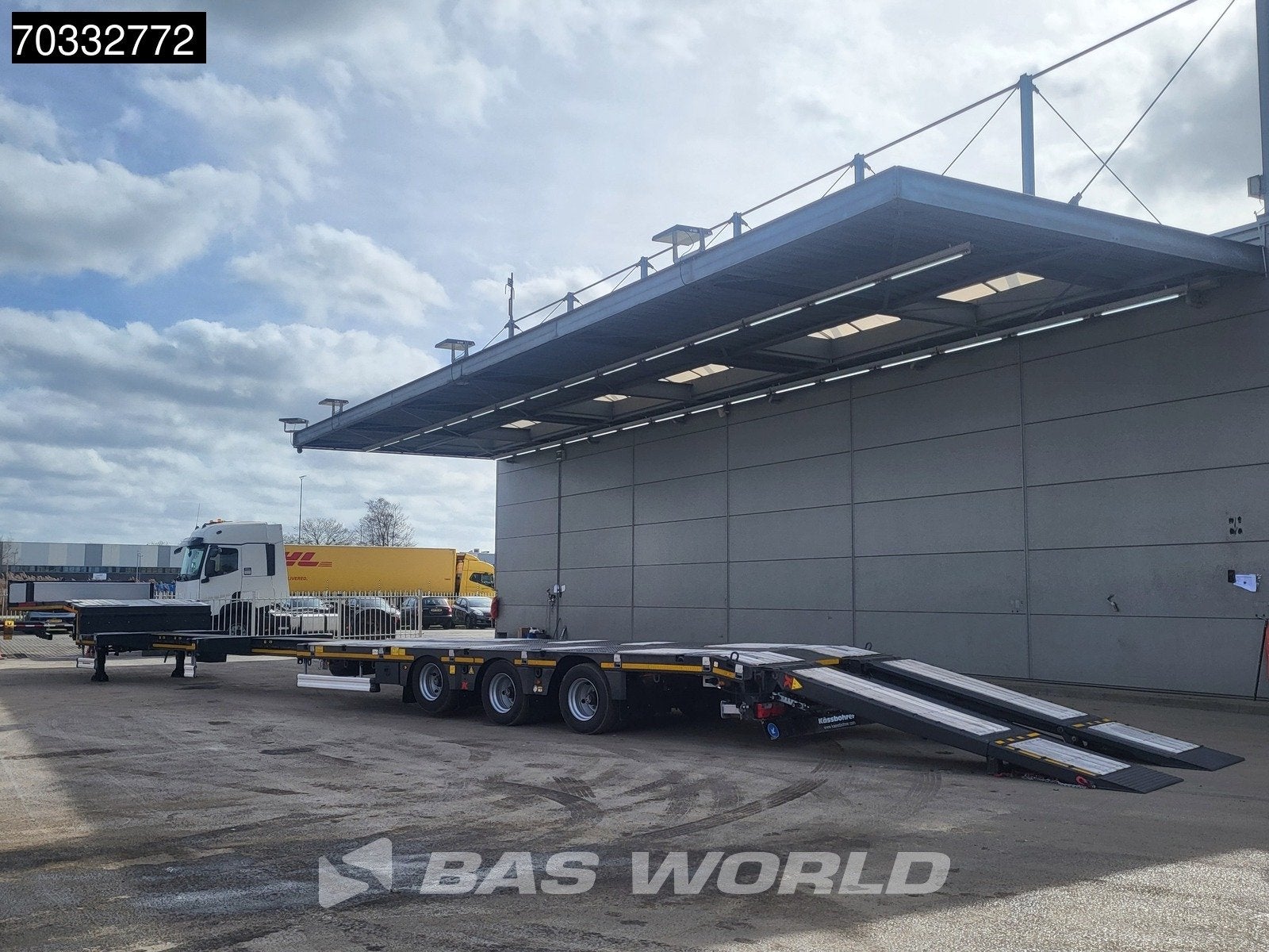 Kässbohrer LB3E Lift + Steering Axle Extandable 520cm, Autos, Argent ou Gris, Achat, Entreprise, Autres carburants