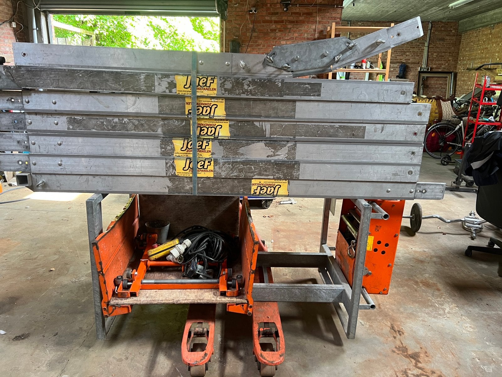 Geda 250 Laderlift, pannen lift , verhuis lift, Ophalen, Zo goed als nieuw