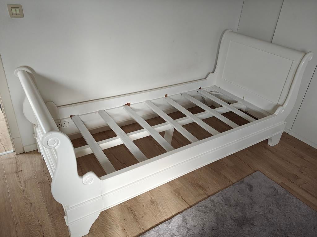 Antiek bed, Huis en Inrichting, Slaapkamer | Bedden, Ophalen, Eenpersoons