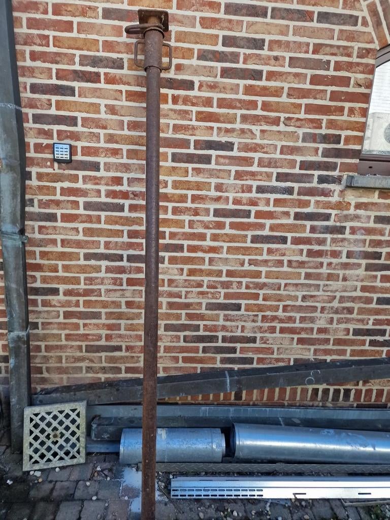 Bouwsteun, regelbaar 2.06 tot 3,80m, Ophalen