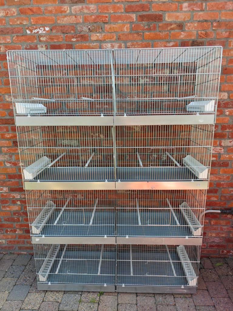Draadkooien zo goed als nieuw, Enlèvement, Comme neuf, Métal, Cage d'élevage
