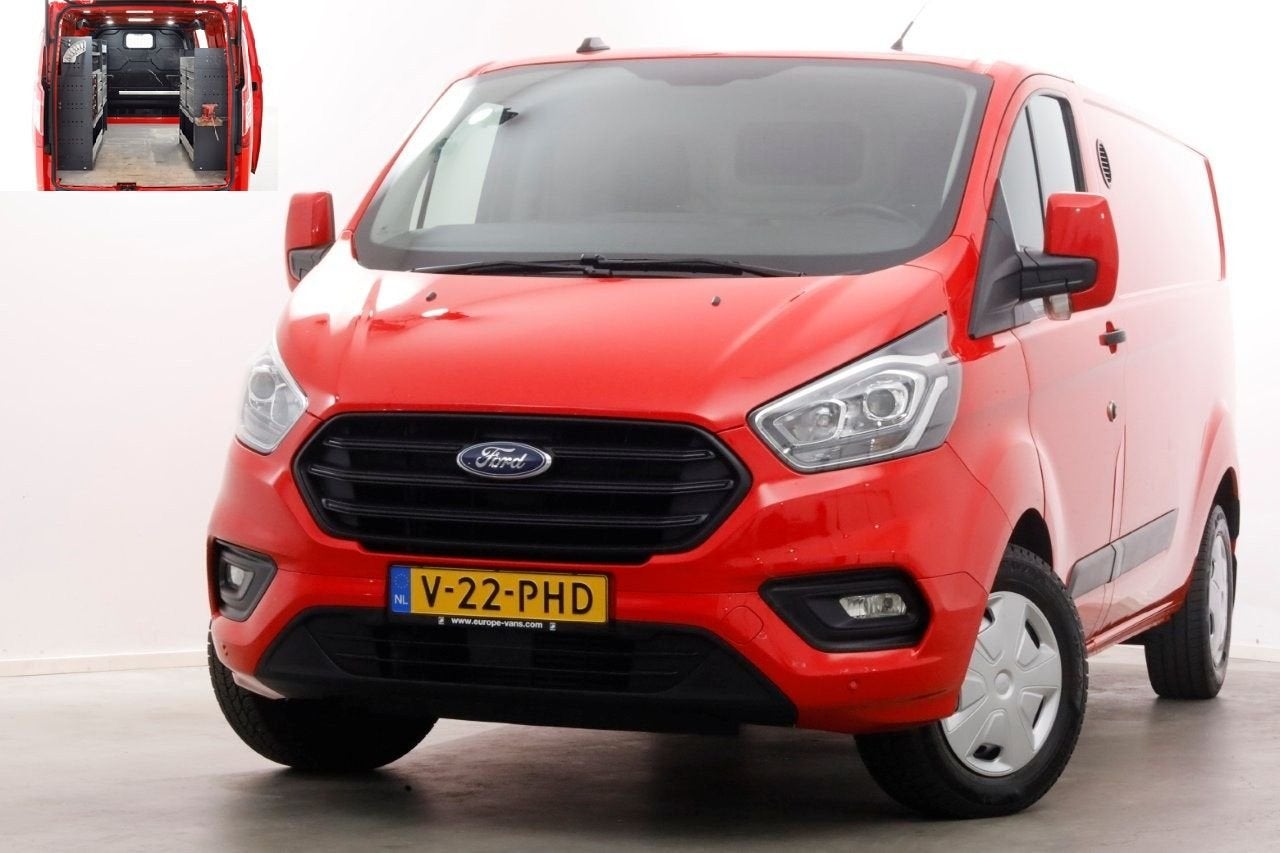 Ford Transit Custom 340 2.0 TDCI 130pk L2H1 Airco/Inrichting, Parkeersensor, Bedrijf, 201 g/km, Ford