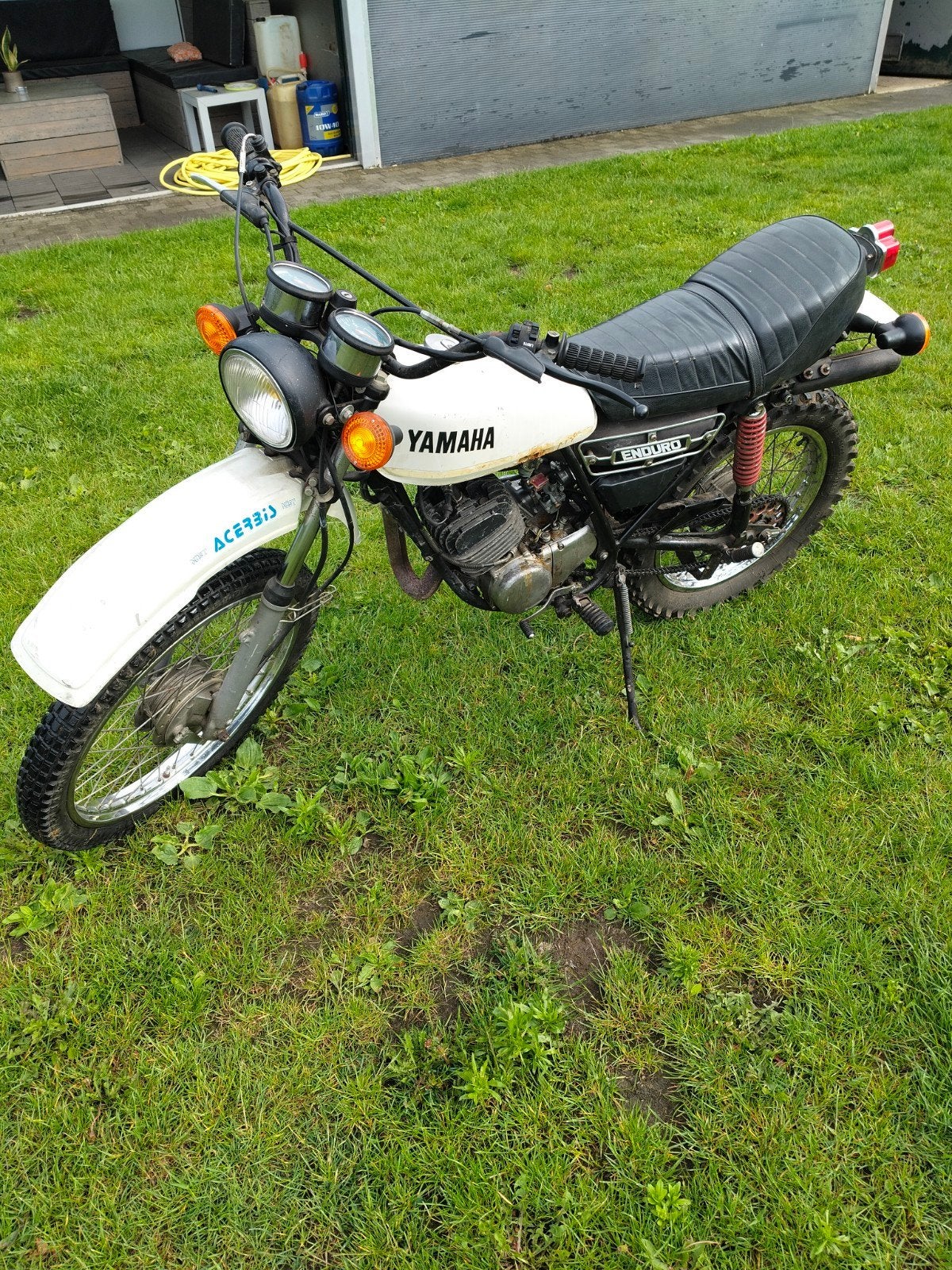 Yamaha dt 125 2 takt met papieren