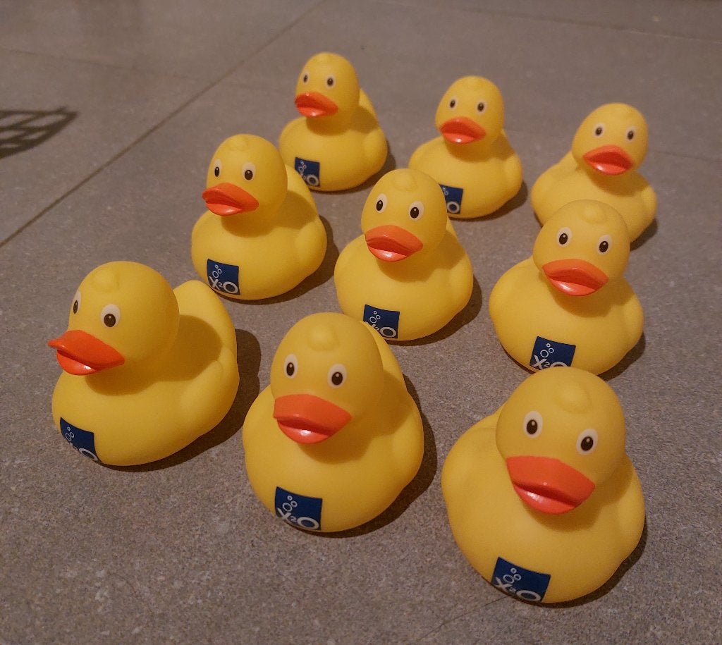 Badeendjes (9x)       µw, Kinderen en Baby's, Speelgoed | Badspeelgoed, Ophalen of Verzenden
