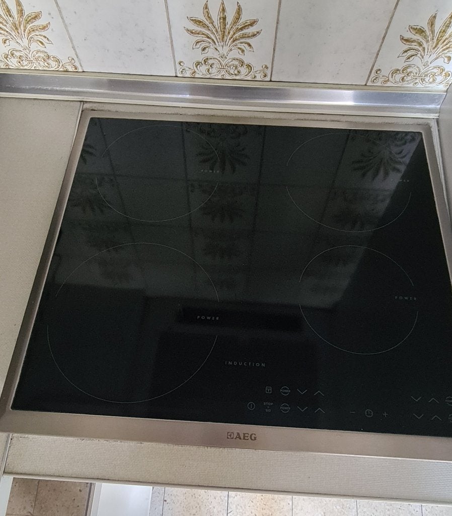 taque cuisine, Electroménager, 4 zones de cuisson, Encastré, Comme neuf, Enlèvement