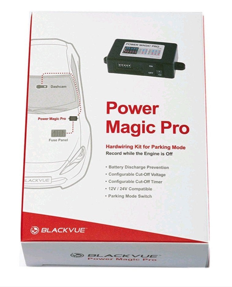 Power Magic Pro BlackVue 7/24 voeding adapter, als nieuw, Ophalen of Verzenden, Zo goed als nieuw