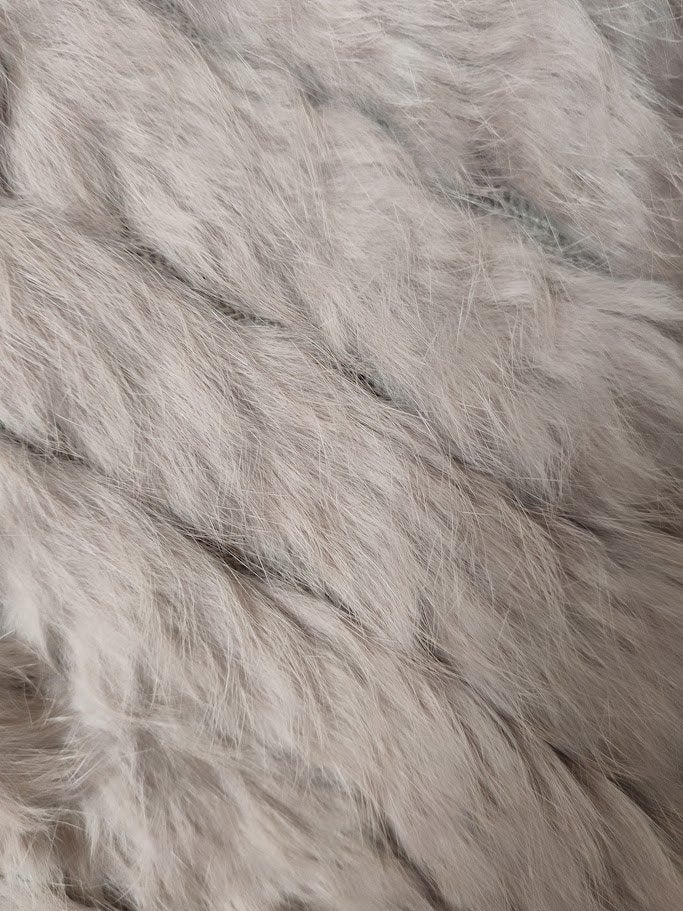 Oakwood luxe faux fur cape / poncho – Universeel – taupe, Maat 38/40 (M), Beige, Ophalen of Verzenden, Zo goed als nieuw