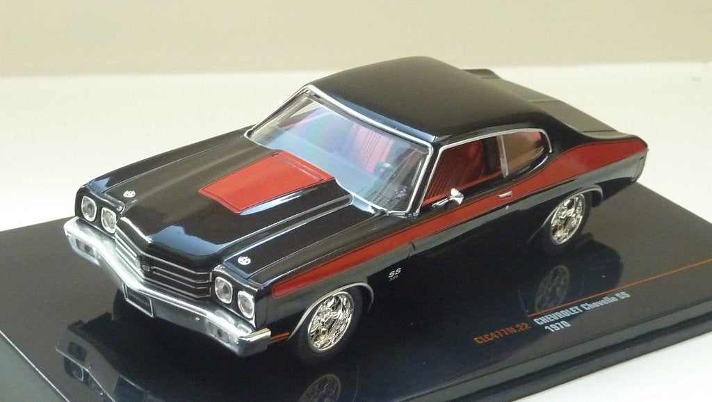 Ixo Chevrolet Chevelle SS (1970) 1:43, Hobby en Vrije tijd, Modelauto's | 1:43, Ophalen of Verzenden, Nieuw, Auto, Overige merken