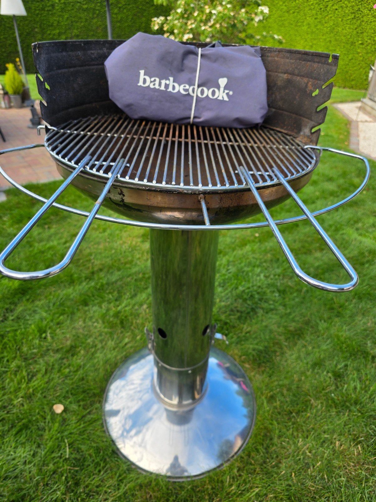 Barbecue Barbecook met hoes., Tuin en Terras, Ophalen