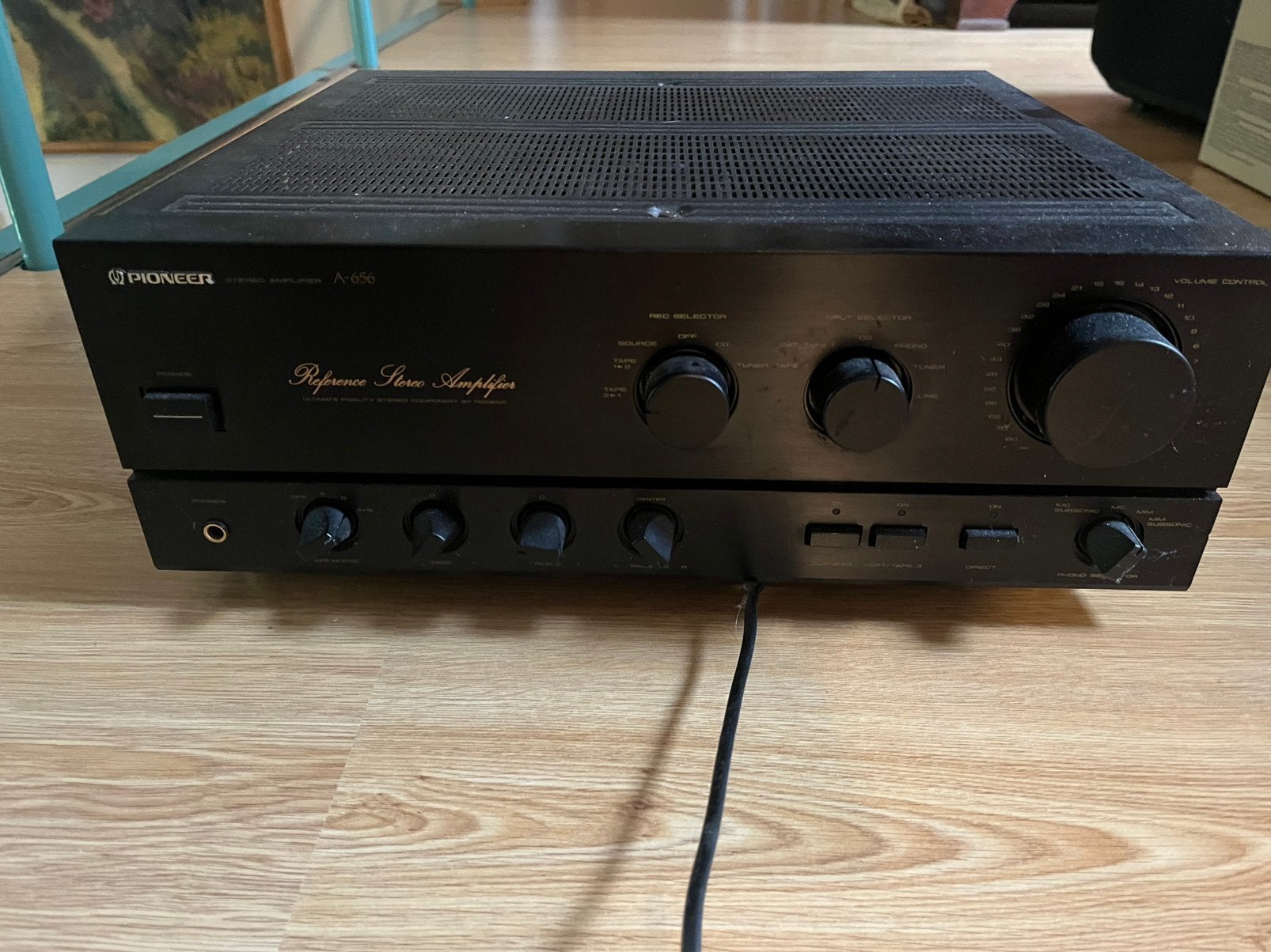 Amplificateur Pioneer A-656, Amplificateur, TV, Hi-fi & Vidéo, Enlèvement, Comme neuf, Pioneer