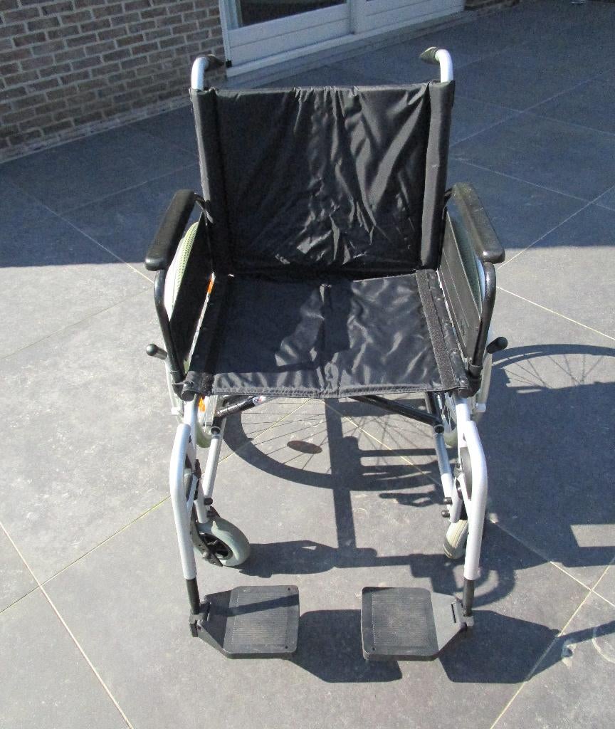 rolstoel XL, Diversen, Rolstoelen, Ophalen, Inklapbaar, Zo goed als nieuw, Duwrolstoel
