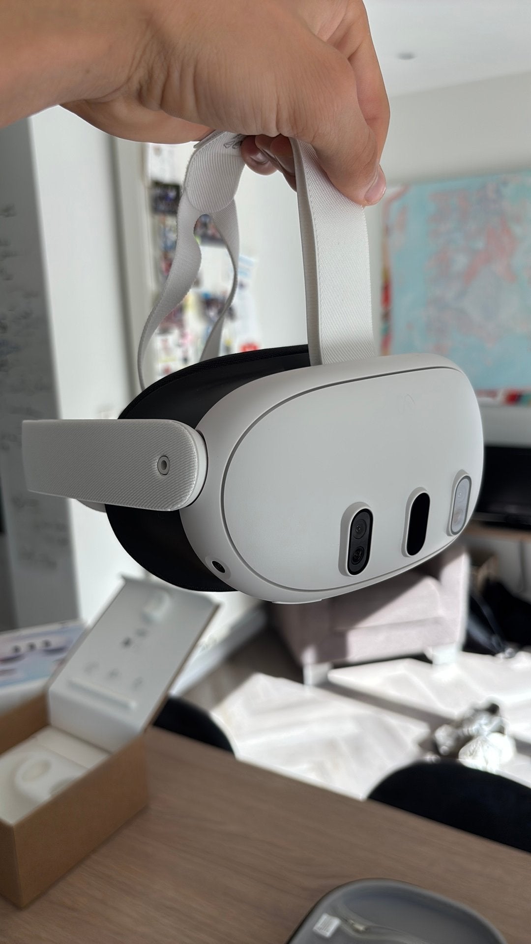 Meta Quest 3 + gratis bescherm doos, Games en Spelcomputers, Verzenden, Nieuw, VR-bril, Overige platformen